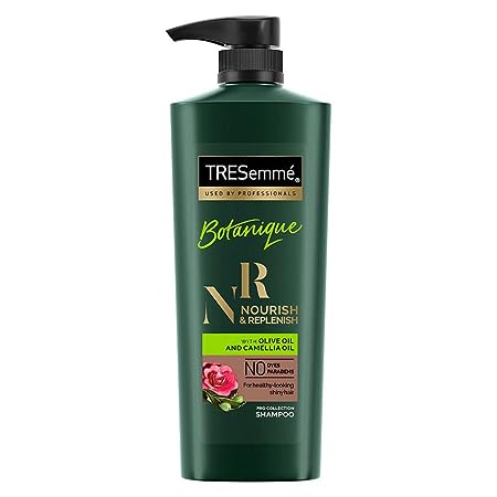 TRESemme Botanique Nourish & Replenish Shampoo 580 ml, With Olive & Camellia Oil